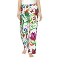 thumbnail image 1 of Haiem Paisley Women's Pajama Pants Ultra Lightweight Pjs Bottoms Sleepwear Bottom Pants With Pocket Drawstring-X-Large, 1 of 9
