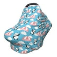 thumbnail image 1 of Haiem Panda Flying in the Sky Baby Nursing Cover & Nursing Poncho - Multi Use Cover for Baby Car Seat Canopy, Stroller Cover, 360°Full Privacy Breastfeeding Coverage, 1 of 1