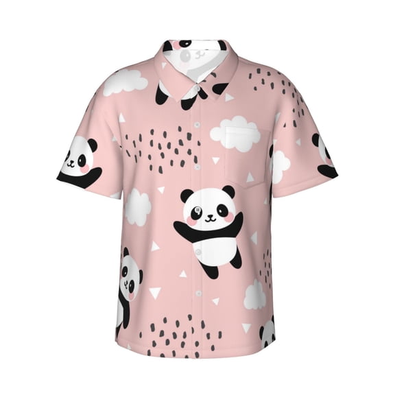 Haiem Panda Men'S Pajama Pants Ultra Lightweight Pjs Bottoms Sleepwear Bottom Pants With Pocket Drawstring-Small