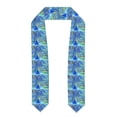 thumbnail image 1 of Haiem Peacock Pattern Graduation Stole 2024 | Premium Satin Sash for Graduation Ceremony, 1 of 7