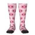 thumbnail image 1 of Haiem Pig Nose Socks, Funny Novelty Crazy Design Cotton Socks Sports Socks Knee High Socks For Men, Women,1Pairs - Gift For Working Friends, 1 of 9