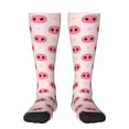 thumbnail image 1 of Haiem Pig Noses Socks, Funny Novelty Crazy Design Cotton Socks Sports Socks Knee High Socks For Men, Women,1Pairs - Gift For Working Friends, 1 of 9