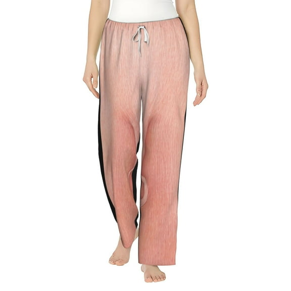 Haiem Pig'S Tail Women's Pajama Pants Ultra Lightweight Pjs Bottoms Sleepwear Bottom Pants With Pocket Drawstring-Large