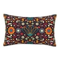 thumbnail image 1 of Haiem Pillowcase for Hair and Skin Queen - Colorful Mexican2 Printed Soft Pillowcase with Envelope Closure-14"x20", 1 of 9