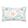 thumbnail image 1 of Haiem Pillowcase for Hair and Skin Queen - Colorful Seashells1 Printed Soft Pillowcase with Envelope Closure-14"x20", 1 of 9