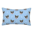 thumbnail image 1 of Haiem Pillowcase for Hair and Skin Queen - Corgi Dog Printed Soft Pillowcase with Envelope Closure-16"x24", 1 of 9