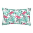 thumbnail image 1 of Haiem Pillowcase for Hair and Skin Queen - Flamingo Printed Soft Pillowcase with Envelope Closure-20"x30", 1 of 8