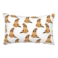 thumbnail image 1 of Haiem Pillowcase for Hair and Skin Queen - German Shepherd Dog Printed Soft Pillowcase with Envelope Closure-14"x20", 1 of 8