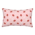 thumbnail image 1 of Haiem Pillowcase for Hair and Skin Queen - Hand Drawn Strawberry Printed Soft Pillowcase with Envelope Closure-14"x20", 1 of 8