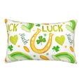 thumbnail image 1 of Haiem Pillowcase for Hair and Skin Queen - St Patrick's Day1 Printed Soft Pillowcase with Envelope Closure-16"x24", 1 of 9