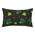 thumbnail image 1 of Haiem Pillowcase for Hair and Skin Queen - St. Patrick's Day8 Printed Soft Pillowcase with Envelope Closure-16"x24", 1 of 9