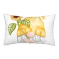 thumbnail image 1 of Haiem Pillowcase for Hair and Skin Queen - Sunflower Gnomes5 Printed Soft Pillowcase with Envelope Closure-14"x20", 1 of 8