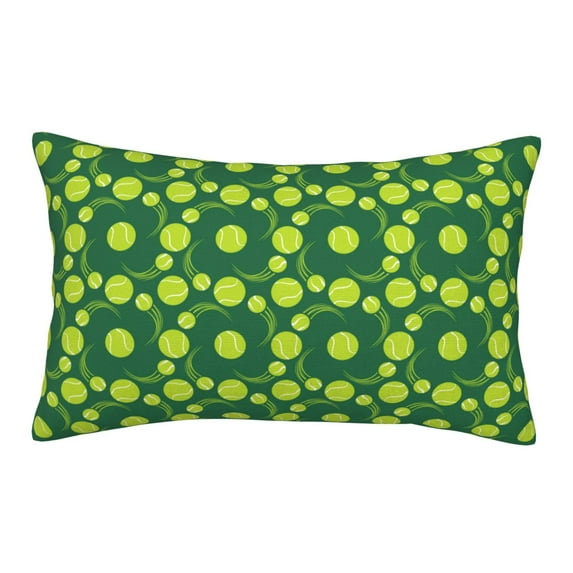 Haiem Pillowcase for Hair and Skin Queen - Tennis Balls Printed Soft Pillowcase with Envelope Closure-16"x24"