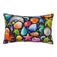 thumbnail image 1 of Haiem Pillowcase for Hair and Skin Queen - Underwater Diving Animals Printed Soft Pillowcase with Envelope Closure-20"x30", 1 of 9