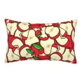 thumbnail image 1 of Haiem Pillowcase for Hair and Skin Queen red Fruit Printed Soft Pillowcase with Envelope Closure-16"x24", 1 of 6
