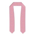 thumbnail image 1 of Haiem Pink Donut Pattern Graduation Stole 2024 | Premium Satin Sash for Graduation Ceremony, 1 of 7
