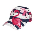 thumbnail image 1 of Haiem Pink Flamingos Baseball Cap Dad Hat Cotton Soft Adjustable Fashion Hats for Men Women Unisex Style Headwear, 1 of 9