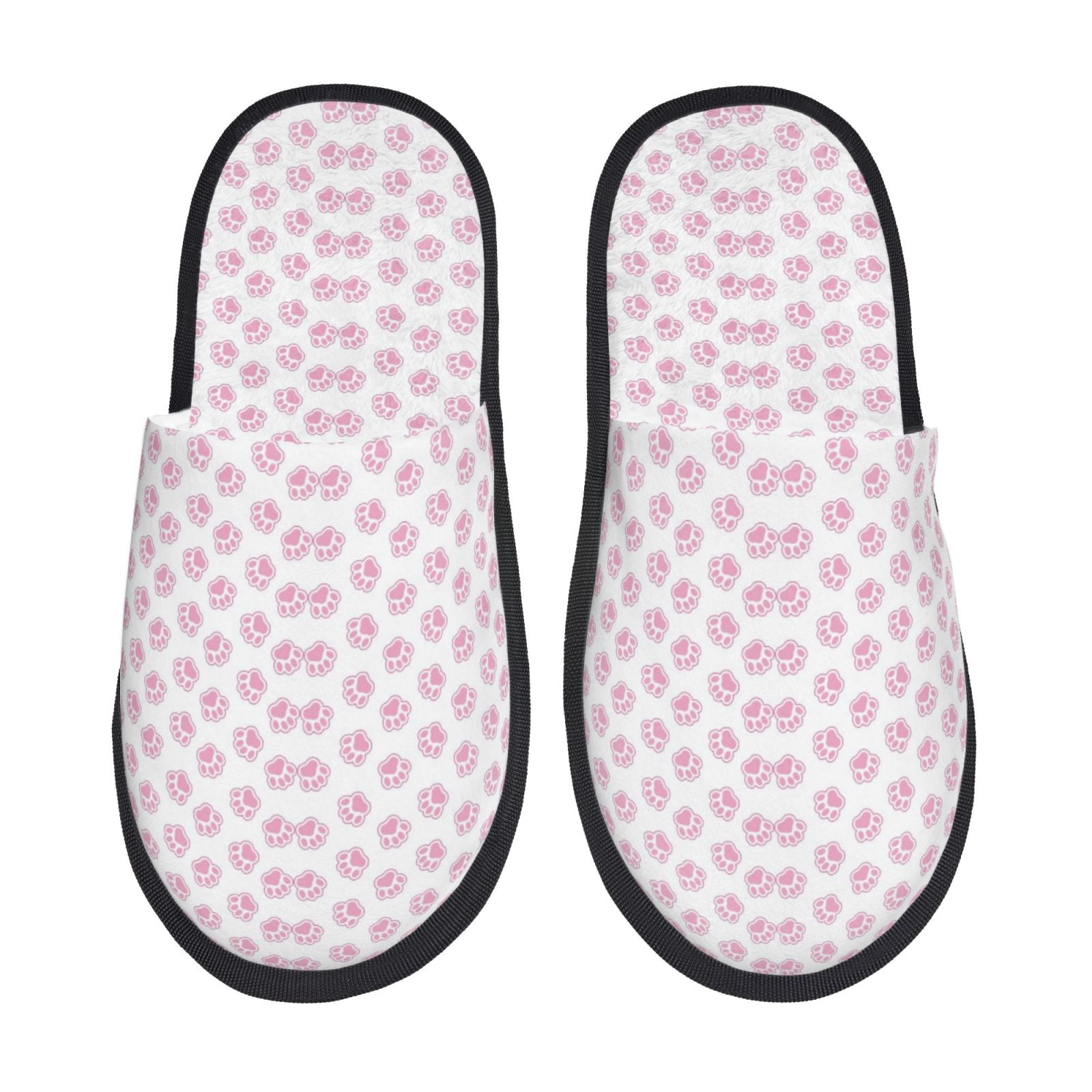 Cute Pink Daisy Pattern Print Premium Home Slippers main image 0