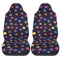 Haiem Planets Printed Car Seat Covers Set of 2, Universal Fit Car Seat Covers,Protective Seat Covers,Comfortable Car Seat Covers, Easy Installation Seat Covers