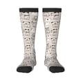 thumbnail image 1 of Haiem Puppy Socks, Funny Novelty Crazy Design Cotton Socks Sports Socks Knee High Socks For Men, Women,1Pairs - Gift For Working Friends, 1 of 9