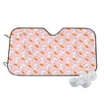 thumbnail image 1 of Haiem Rabbit And Carrot Car Windshield Sun Shade - Blocks UV Rays Sun Visor Protector, Sunshade to Keep Your Vehicle Cool, Universal Fit SUV Van Sedan-Medium, 1 of 7