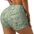 thumbnail image 1 of Haiem Rabbit And Chick No Front Seam Biker Shorts for Women Yoga Workout Gym Bike Shorts with Tummy Control Moisture-Wicking-X-Large, 1 of 9