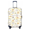 thumbnail image 1 of Haiem Rabbit And Milk Tea Luggage Cover Printed Suitcase Covers for Luggage Elastic Washable Suitcase Protector Fits 18-32 Inch Luggage-Large, 1 of 9