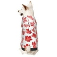 thumbnail image 1 of Haiem Realistic Maple Leaf for Winter Dog Hoodie Sweatshirts with Pockets Warm Dog Clothes for Small Dogs Chihuahua-Medium, 1 of 7