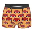 thumbnail image 1 of Haiem Red Cars Men's Boxer Briefs, Every Day Comfort Stretch Cotton Moisture-Wicking Underwear-X-Large, 1 of 9