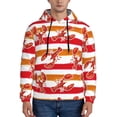 thumbnail image 1 of Haiem Red Lobster Patterned Men's Hoodie with Kangaroo Pocket - Ideal Pullover Sweatshirt for Daily Wear, Travel, and Home-XX-Large, 1 of 7