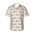 thumbnail image 1 of Haiem Retro Rabbit Printed Hawaiian Shirt for Men - Men’s Casual Beach Summer Shirts - Stretch Fabric with Modern Fit-3X-Large, 1 of 9