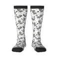 thumbnail image 1 of Haiem Retro Rooster Socks, Funny Novelty Crazy Design Cotton Socks Sports Socks Knee High Socks For Men, Women,1Pairs - Gift For Working Friends, 1 of 9