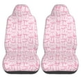 thumbnail image 1 of Haiem Ribbon Bow Printed Car Seat Covers Set of 2, Universal Fit Car Seat Covers,Protective Seat Covers,Comfortable Car Seat Covers, Easy Installation Seat Covers, 1 of 9