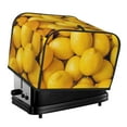 thumbnail image 1 of Haiem Ripe Yellow Lemon Print Toaster Covers 4 Slice Wide Slot,Bread Dust Cover & Fingerprint Protection,Bread Machine Cover,Appliance Covers, 1 of 7