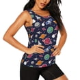 thumbnail image 1 of Haiem Rocket Satellite Workout Tank Tops for Women, Athletic Sports Slim-Fit Tank Tops, Compression Sleeveless Dry Fit Shirts,Athletic Shirt-X-Large, 1 of 9