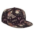 thumbnail image 1 of Haiem Romantic Paris Classic Snapback Cap Flat Bill Hat Baseball Cap Adjustable Size Cotton Dad Hat, 1 of 9