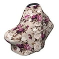thumbnail image 1 of Haiem Rose Flowers Baby Nursing Cover & Nursing Poncho - Multi Use Cover for Baby Car Seat Canopy, Stroller Cover, 360°Full Privacy Breastfeeding Coverage, 1 of 9
