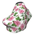 thumbnail image 1 of Haiem Rose Flowers Baby Nursing Cover & Nursing Poncho - Multi Use Cover for Baby Car Seat Canopy, Stroller Cover, 360°Full Privacy Breastfeeding Coverage, 1 of 1