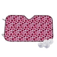 thumbnail image 1 of Haiem Rose Flowers Car Windshield Sun Shade - Blocks UV Rays Sun Visor Protector, Sunshade to Keep Your Vehicle Cool, Universal Fit SUV Van Sedan-Small, 1 of 7