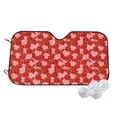 thumbnail image 1 of Haiem Rose Flowers Car Windshield Sun Shade - Blocks UV Rays Sun Visor Protector, Sunshade to Keep Your Vehicle Cool, Universal Fit SUV Van Sedan-Small, 1 of 7