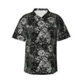 thumbnail image 1 of Haiem Rose Flowers Printed Hawaiian Shirt for Men - Men’s Casual Beach Summer Shirts - Stretch Fabric with Modern Fit-3X-Large, 1 of 1