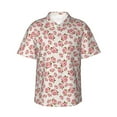 thumbnail image 1 of Haiem Rose Flowers Printed Hawaiian Shirt for Men - Men’s Casual Beach Summer Shirts - Stretch Fabric with Modern Fit-3X-Large, 1 of 9