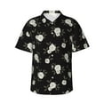 thumbnail image 1 of Haiem Rose Flowers Printed Hawaiian Shirt for Men - Men’s Casual Beach Summer Shirts - Stretch Fabric with Modern Fit-3X-Large, 1 of 9