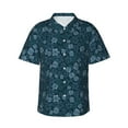 thumbnail image 1 of Haiem Rose Flowers Printed Hawaiian Shirt for Men - Men’s Casual Beach Summer Shirts - Stretch Fabric with Modern Fit-X-Large, 1 of 9