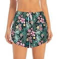 thumbnail image 1 of Haiem Rose Flowers Women's 2 in 1 Running Shorts - Lightweight Athletic Workout Gym Yoga Breathable Sports Shorts Liner with Phone Pockets-X-Large, 1 of 9