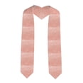thumbnail image 1 of Haiem Rose Gold Glitter Pattern Graduation Stole 2024 | Premium Satin Sash for Graduation Ceremony, 1 of 7