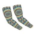 thumbnail image 1 of Haiem Round Mandala1 UV Protection Cooling Arm Sleeves for Men and Women UPF 50 Sun Sleeve, 1 of 8
