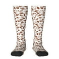 thumbnail image 1 of Haiem Rugby Style Socks, Funny Novelty Crazy Design Cotton Socks Sports Socks Knee High Socks For Men, Women,1Pairs - Gift For Working Friends, 1 of 9