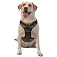 thumbnail image 1 of Haiem Rustic Cabin Autumn Forest Pattern No-Pull Dog Harness Reflective Front Clip Vest with Handle,Step-in Air Dog Harness,Adjustable 2 Metal Rings 4 Buckles-Large, 1 of 6