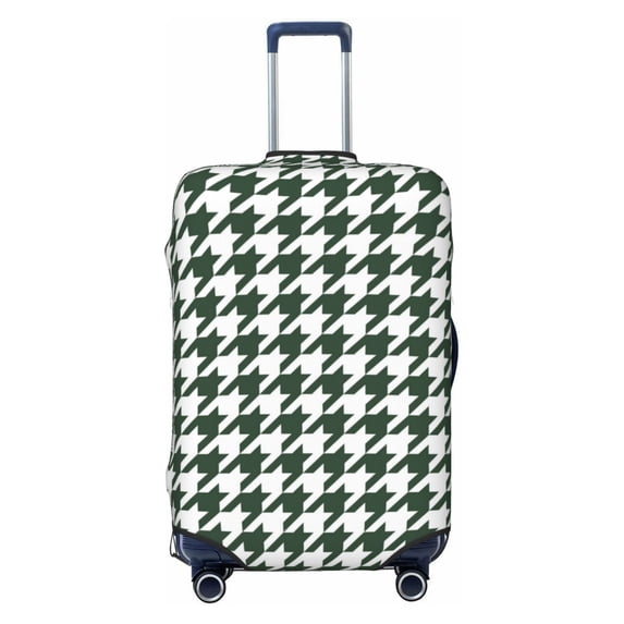 Haiem Scottish Checkered Luggage Cover Printed Suitcase Covers for Luggage Elastic Washable Suitcase Protector Fits 18-32 Inch Luggage-Small